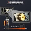 image:imageVEVOR Articulating Borescope Camera with Light TwoWay Articulated Endoscope Inspection Camera with 64mm Tiny Lens 5 IPS 1080P HD Screen 8X Zoom 8 LED Light Snake Camera for Automotive Plumbing