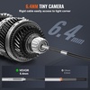 image:imageVEVOR Articulating Borescope Camera with Light TwoWay Articulated Endoscope Inspection Camera with 64mm Tiny Lens 5 IPS 1080P HD Screen 8X Zoom 8 LED Light Snake Camera for Automotive Plumbing