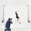 image:imageVEVOR Backdrop Stand 10 x 10 ft Adjustable Photo Backdrop Stand Kit Portable Background with 4 Crossbars Heavy Duty Projector Screen  for Wedding Photo Video Studio amp Party10 x 10 Ft