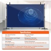 image:imageVEVOR Backdrop Stand 85 x 10 ft Adjustable Photo Backdrop Stand Kit Portable Background with 7 Crossbars Heavy Duty Projector Screen for Wedding Photo Video Studio amp Party10 x 10 ft