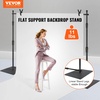 image:imageVEVOR Backdrop Stand 85 x 10 ft Adjustable Photo Backdrop Stand Kit Portable Background with 7 Crossbars Heavy Duty Projector Screen for Wedding Photo Video Studio amp Party10 x 10 ft
