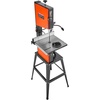 image:imageVEVOR Band Saw with Stand 10Inch TwoSpeed Benchtop Bandsaw 373W 12 HP 6 in Max Cutting Height 132 x 134 in Cast Iron Table with 360 Work Light Miter Gauge Fence Band Saw for Woodworking