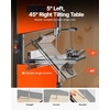 image:imageVEVOR Band Saw with Stand 10Inch TwoSpeed Benchtop Bandsaw 373W 12 HP 6 in Max Cutting Height 132 x 134 in Cast Iron Table with 360 Work Light Miter Gauge Fence Band Saw for Woodworking