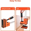 image:imageVEVOR Bar Clamps for Woodworking 2Pack 24 inch Parallel Clamp Set FClamp with 1500 lbs Load Limit Even Pressure Highstrength Plastic and Carbon Steel for Woodworking Metal Working Orange36