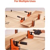 image:imageVEVOR Bar Clamps for Woodworking 2Pack 24 inch Parallel Clamp Set FClamp with 1500 lbs Load Limit Even Pressure Highstrength Plastic and Carbon Steel for Woodworking Metal Working Orange36
