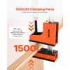 image:imageVEVOR Bar Clamps for Woodworking 2Pack 24 inch Parallel Clamp Set FClamp with 1500 lbs Load Limit Even Pressure Highstrength Plastic and Carbon Steel for Woodworking Metal Working Orange24