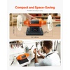 image:imageVEVOR Bench Buffer Polisher 12HP Polishing and Buffing Machine 0 to 8000RPM Benchtop Polisher with 2PCS 4 Cotton Wheel 3PCS 3 Abrasive Fiber Wheels amp Polishing Compound for Metal Jewelry Wood34HP8inch