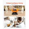 image:imageVEVOR Bench Buffer Polisher 12HP Polishing and Buffing Machine 0 to 8000RPM Benchtop Polisher with 2PCS 4 Cotton Wheel 3PCS 3 Abrasive Fiber Wheels amp Polishing Compound for Metal Jewelry Wood12HP8inch