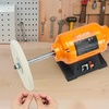 image:imageVEVOR Bench Buffer Polisher 12HP Polishing and Buffing Machine 0 to 8000RPM Benchtop Polisher with 2PCS 4 Cotton Wheel 3PCS 3 Abrasive Fiber Wheels amp Polishing Compound for Metal Jewelry Wood12HP8inch