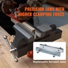 image:imageVEVOR Bench Vise 5 Jaw Width 5 Max Jaw Opening Multipurpose Vise with 360 Swivel Locking Base 28 Throat Depth Heavy Duty Ductile Iron Workbench Vise with Anvil for Clamping Round Pipes6inch