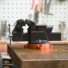 image:imageVEVOR Bench Vise 5 Jaw Width 5 Max Jaw Opening Multipurpose Vise with 360 Swivel Locking Base 28 Throat Depth Heavy Duty Ductile Iron Workbench Vise with Anvil for Clamping Round Pipes6inch