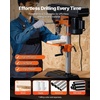 image:imageVEVOR Benchtop Drill Press 32 Amp and 5Speed Adjustable Drill Press with 10 in Swing Cast Iron Frame Worktable Tilts 045 Ideal for Drilling Wood amp Metal