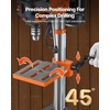image:imageVEVOR Benchtop Drill Press 32 Amp and 5Speed Adjustable Drill Press with 10 in Swing Cast Iron Frame Worktable Tilts 045 Ideal for Drilling Wood amp Metal