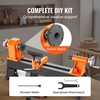 image:imageVEVOR Benchtop Wood Lathe 10 in x 18 in 05 HP 370W Power Wood Turning Lathe Machine 5 Variable Speeds 7801320192026403840 RPM with Rod Injection Wrenches Faceplate Foot Pads for Woodworking10 x 18370W