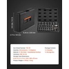image:imageVEVOR Bolt Extractor Kit 65 Pieces Easy Out Screw Extractor Set Lug Nut Removal Tool with Left Hand Drill Bit Set for Removing Damaged Frozen Broken Rusted RoundedOff Bolts Nuts amp Screws33 PCS