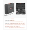 image:imageVEVOR Bolt Extractor Kit 65 Pieces Easy Out Screw Extractor Set Lug Nut Removal Tool with Left Hand Drill Bit Set for Removing Damaged Frozen Broken Rusted RoundedOff Bolts Nuts amp Screws27 PCS