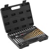 image:imageVEVOR Bolt Extractor Kit 65 Pieces Easy Out Screw Extractor Set Lug Nut Removal Tool with Left Hand Drill Bit Set for Removing Damaged Frozen Broken Rusted RoundedOff Bolts Nuts amp Screws41 PCS