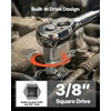 image:imageVEVOR Bolt Extractor Kit 65 Pieces Easy Out Screw Extractor Set Lug Nut Removal Tool with Left Hand Drill Bit Set for Removing Damaged Frozen Broken Rusted RoundedOff Bolts Nuts amp Screws41 PCS
