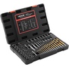 image:imageVEVOR Bolt Extractor Kit 65 Pieces Easy Out Screw Extractor Set Lug Nut Removal Tool with Left Hand Drill Bit Set for Removing Damaged Frozen Broken Rusted RoundedOff Bolts Nuts amp Screws54 PCS