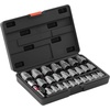 image:imageVEVOR Bolt Extractor Kit 65 Pieces Easy Out Screw Extractor Set Lug Nut Removal Tool with Left Hand Drill Bit Set for Removing Damaged Frozen Broken Rusted RoundedOff Bolts Nuts amp Screws27 PCS