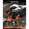 image:imageVEVOR Bolt Extractor Kit 65 Pieces Easy Out Screw Extractor Set Lug Nut Removal Tool with Left Hand Drill Bit Set for Removing Damaged Frozen Broken Rusted RoundedOff Bolts Nuts amp Screws9 PCS