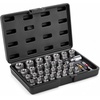 image:imageVEVOR Bolt Extractor Kit 65 Pieces Easy Out Screw Extractor Set Lug Nut Removal Tool with Left Hand Drill Bit Set for Removing Damaged Frozen Broken Rusted RoundedOff Bolts Nuts amp Screws33 PCS