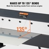 image:imageVEVOR Box and Pan Brake 24in Portable Metal Bender with 0135 Bending Angle Capable of Handling 20 Gauge Low Carbon Steel amp 14 Gauge Aluminum with 5 Adjustable Fingers for Sheet Metal Bending