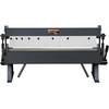image:imageVEVOR Box and Pan Brake 24in Portable Metal Bender with 0135 Bending Angle Capable of Handling 20 Gauge Low Carbon Steel amp 14 Gauge Aluminum with 5 Adjustable Fingers for Sheet Metal Bending