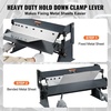 image:imageVEVOR Box and Pan Brake 24in Portable Metal Bender with 0135 Bending Angle Capable of Handling 20 Gauge Low Carbon Steel amp 14 Gauge Aluminum with 5 Adjustable Fingers for Sheet Metal Bending