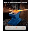 image:imageVEVOR Cast Steel Anvil 105 Lbs DoubleHorn Anvil with Large Countertop and Stable Base High Hardness Rugged Round Horn Anvil Blacksmith for Bending Shaping55LBs