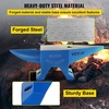 image:imageVEVOR Cast Steel Anvil 105 Lbs DoubleHorn Anvil with Large Countertop and Stable Base High Hardness Rugged Round Horn Anvil Blacksmith for Bending ShapingBlue 44LBs
