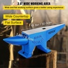 image:imageVEVOR Cast Steel Anvil 105 Lbs DoubleHorn Anvil with Large Countertop and Stable Base High Hardness Rugged Round Horn Anvil Blacksmith for Bending ShapingBlue 44LBs