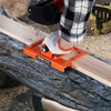 image:imageVEVOR Chainsaw Mill Adjustable 26 inch Width Vertical Lumber Cutting Guide Portable Timber Chainsaw Attachment Heavy Duty Cast Iron Sawmill Tool Cutting Supplies for Builders WoodworkersOrange