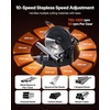 image:imageVEVOR Chop Saw 14inch Stainless Steel Cold Cut Blade 3500 W Powerful Brushless Motor 7501200 rmin Adjustable Speed Metal Cutting Chop Saw for Metal Square and Flat Tubes Steels 240V60HZ14  3500W