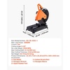 image:imageVEVOR Chop Saw 714 in Stainless Steel Cold Cut Blade 1200 W Motor 4000 rmin Speed 045 Adjustable Cutting Angle Metal Cutting Chop Saw for Metal Square and Flat Tubes IShaped Steels14  2000W