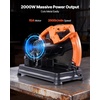 image:imageVEVOR Chop Saw 714 in Stainless Steel Cold Cut Blade 1200 W Motor 4000 rmin Speed 045 Adjustable Cutting Angle Metal Cutting Chop Saw for Metal Square and Flat Tubes IShaped Steels14  2000W