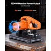 image:imageVEVOR Chop Saw 714 in Stainless Steel Cold Cut Blade 1200 W Motor 4000 rmin Speed 045 Adjustable Cutting Angle Metal Cutting Chop Saw for Metal Square and Flat Tubes IShaped Steels714  1200W