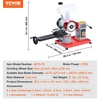 image:imageVEVOR Circular Saw Blade Sharpener 370W Rotary Angle Mill Grinder with Water Tank Water Injection Grinding Sharpening Machine amp 6 Saw Centerings 5inch Grinding Wheel for Carbide Tipped Saw BladesWater Grind