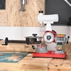 image:imageVEVOR Circular Saw Blade Sharpener 370W Rotary Angle Mill Grinder with Water Tank Water Injection Grinding Sharpening Machine amp 6 Saw Centerings 5inch Grinding Wheel for Carbide Tipped Saw BladesWater Grind