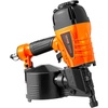 image:imageVEVOR Coil SidingFraming Nailer CN83N 2 to 314 15 Degree Pneumatic Siding Nail Gun with ToolLess Depth Adjustment 70120PSI Air Coil Nailer for Siding Sheathing Wooding Fencing DeckingCN65114 to 212