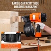 image:imageVEVOR Coil SidingFraming Nailer CN83N 2 to 314 15 Degree Pneumatic Siding Nail Gun with ToolLess Depth Adjustment 70120PSI Air Coil Nailer for Siding Sheathing Wooding Fencing DeckingMCN70134 to 234