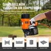 image:imageVEVOR Coil SidingFraming Nailer CN83N 2 to 314 15 Degree Pneumatic Siding Nail Gun with ToolLess Depth Adjustment 70120PSI Air Coil Nailer for Siding Sheathing Wooding Fencing DeckingCN83N2 to 314
