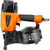 image:imageVEVOR Coil SidingFraming Nailer CN83N 2 to 314 15 Degree Pneumatic Siding Nail Gun with ToolLess Depth Adjustment 70120PSI Air Coil Nailer for Siding Sheathing Wooding Fencing DeckingCN65114 to 212