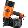 image:imageVEVOR Coil SidingFraming Nailer CN83N 2 to 314 15 Degree Pneumatic Siding Nail Gun with ToolLess Depth Adjustment 70120PSI Air Coil Nailer for Siding Sheathing Wooding Fencing DeckingCN83N2 to 314
