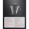 image:imageVEVOR Combination Wrench Set 32Piece SAE and Metric 12Point Box End and 15 Angled Open End Combination Wrenches with Roll Up Pouch Carbon Steel for General Household and Automotive RepairsRegular