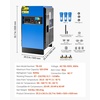 image:imageVEVOR Compressed Air Dryer 125CFM Refrigerated Air Dryer 110120V Industrial Refrigerated AirDrying System for 20HP 25HP amp 30HP Compressors  with Color Screen Control Panel and Automatic Drainage
