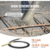 image:imageVEVOR Concrete Vibrator 1300W Power 16000 Vibrations Per Minute Durable 2HP Copper Engine Portable for Construction Comes with 1475ft Shaft Ideal for Removing Air Pockets amp SmoothingShaft new version