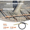 image:imageVEVOR Concrete Vibrator 1300W Power 16000 Vibrations Per Minute Durable 2HP Copper Engine Portable for Construction Comes with 1475ft Shaft Ideal for Removing Air Pockets amp SmoothingHandheld