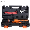 image:imageVEVOR Copper Pipe Crimping Tool Hydraulic Driven Press Tool with 12 34 1 Jaws for VUS Type Copper Pipes and 38 12 58 34 1 Jaws for ASTM F1807 Pex Pipe Copper RingStraight