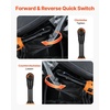 image:imageVEVOR Cordless Ratchet Wrench 38 inch Drive 230 RPM up to 66 ftlbs of Torque Battery Powered Electric Ratchet Wrench Set with Two 20Ah Batteries Charger Sockets Adaptors and Cloth Bag66 ftlbs Extended Head  Extension Bar